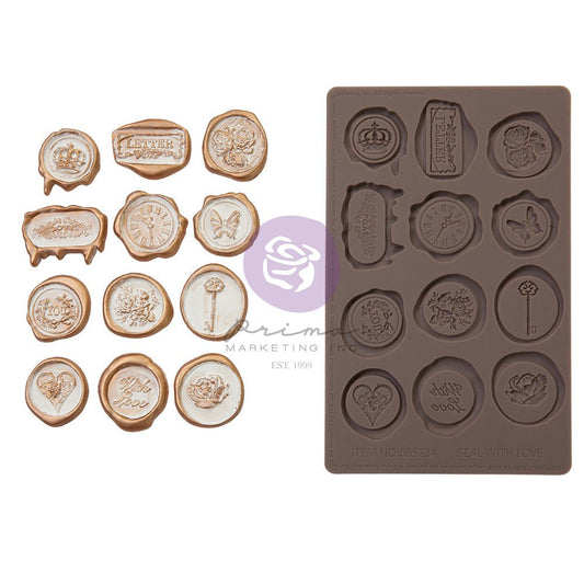 Letters from Wonderland - Decor Mould Re-Design with Prima 8" x 5" - Moulds - Baillea's Interiors -