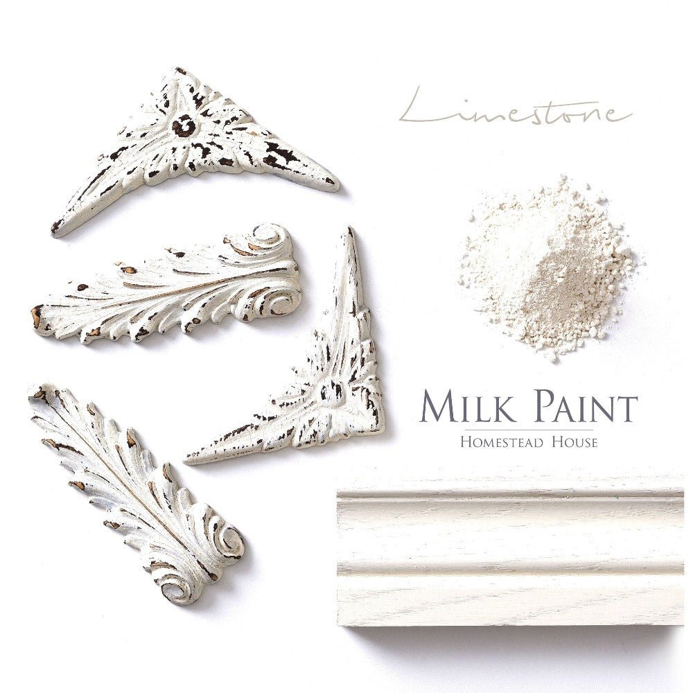 LIMESTONE Milk Paint by Homestead House 50g and 300g - Paint - Milk - Baillea's Interiors -
