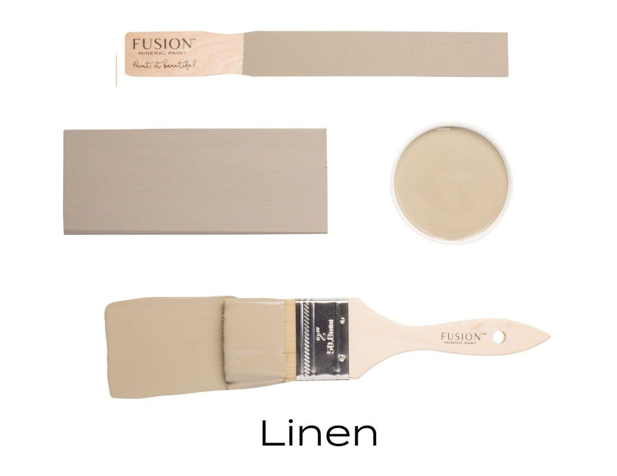 LINEN - Fusion Mineral Paint - 37ml, 500ml - Paint - All In One - Baillea's Interiors -