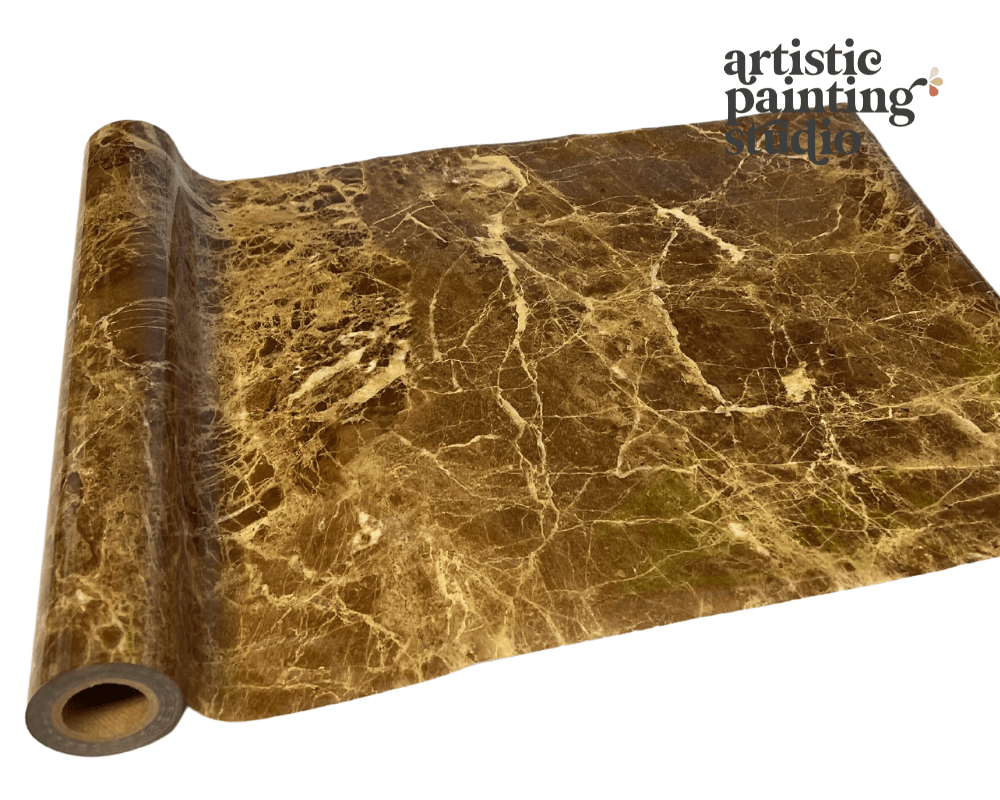 MEMPHIS MARBLE - Rub On Metallic Foil by APS - Foils - Baillea's Interiors -