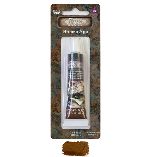 Metallique Decor Wax - BRONZE AGE - Art Alchemy 20ml - Gilding Waxes - Baillea's Interiors -