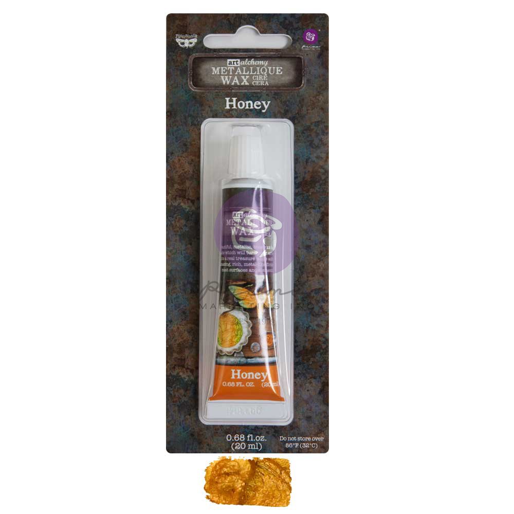Metallique Decor Wax - Honey - Art Alchemy 20ml - Gilding Waxes - Baillea's Interiors -