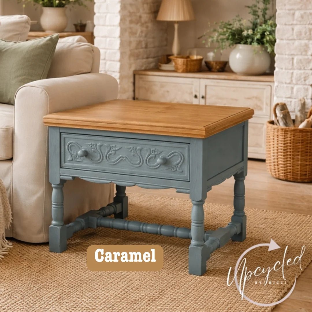 No Pain Gel Stain - Caramel - Dixie Belle Oil Based Wood Stain - Stain - Baillea's Interiors -