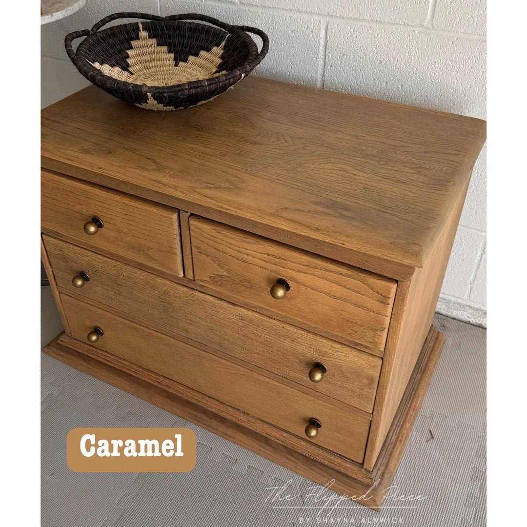 No Pain Gel Stain - Caramel - Dixie Belle Oil Based Wood Stain - Stain - Baillea's Interiors -