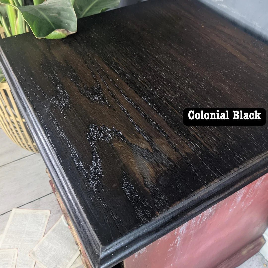 No Pain Gel Stain - Colonial Black - Dixie Belle Oil Based Gel Stain - Stain - Baillea's Interiors -