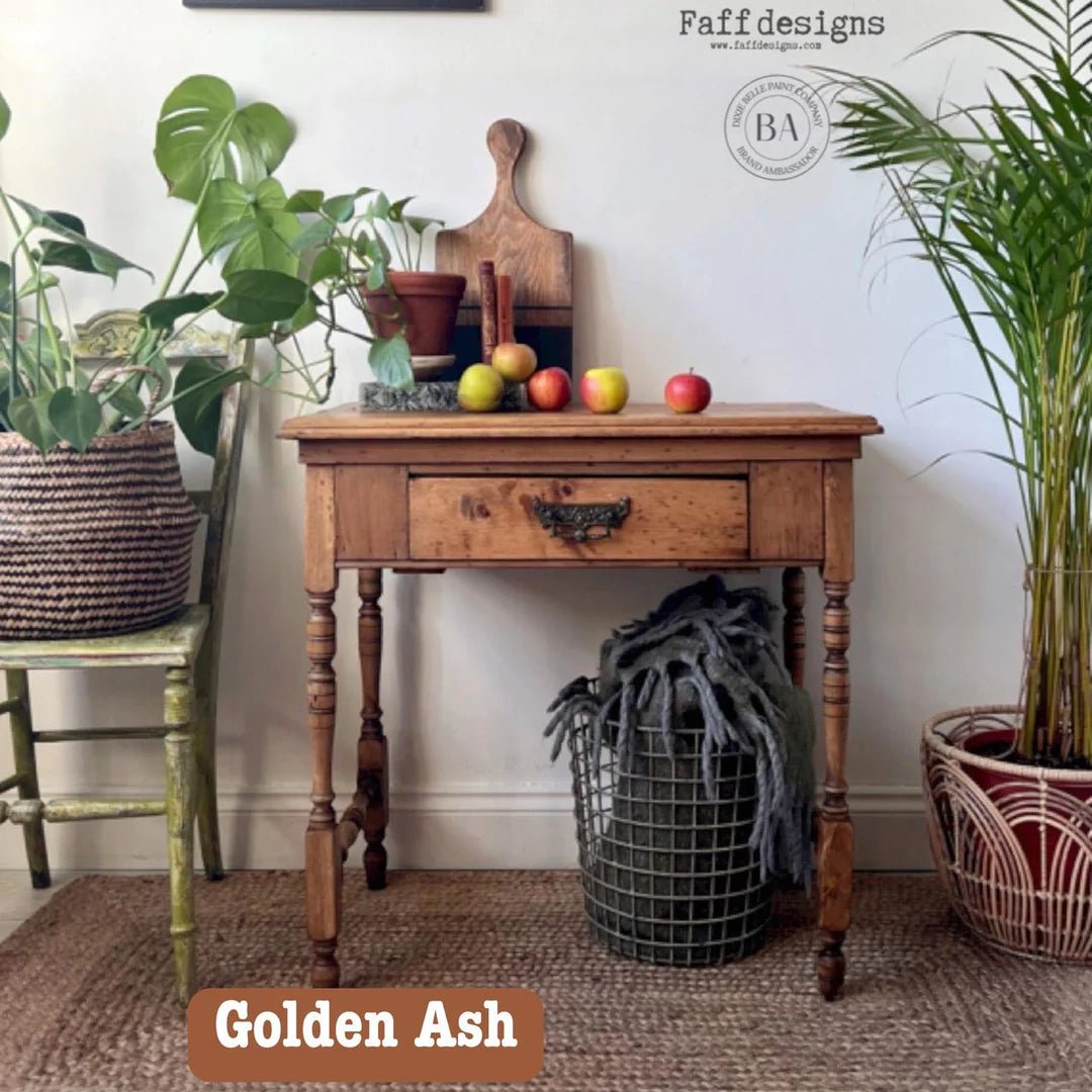 No Pain Gel Stain - Golden Ash - Dixie Belle Oil Based Wood Stain - Stain - Baillea's Interiors -