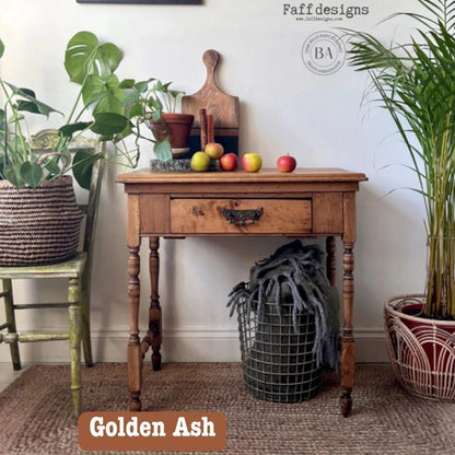 No Pain Gel Stain - Golden Ash - Dixie Belle Oil Based Wood Stain - Stain - Baillea's Interiors -