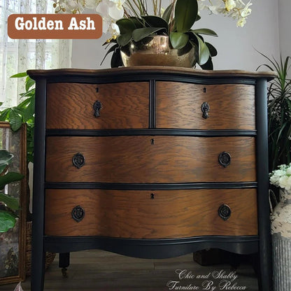 No Pain Gel Stain - Golden Ash - Dixie Belle Oil Based Wood Stain - Stain - Baillea's Interiors -