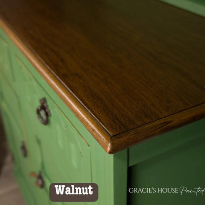 No Pain Gel Stain - Walnut - Dixie Belle Oil Based Wood Stain - Stain - Baillea's Interiors -