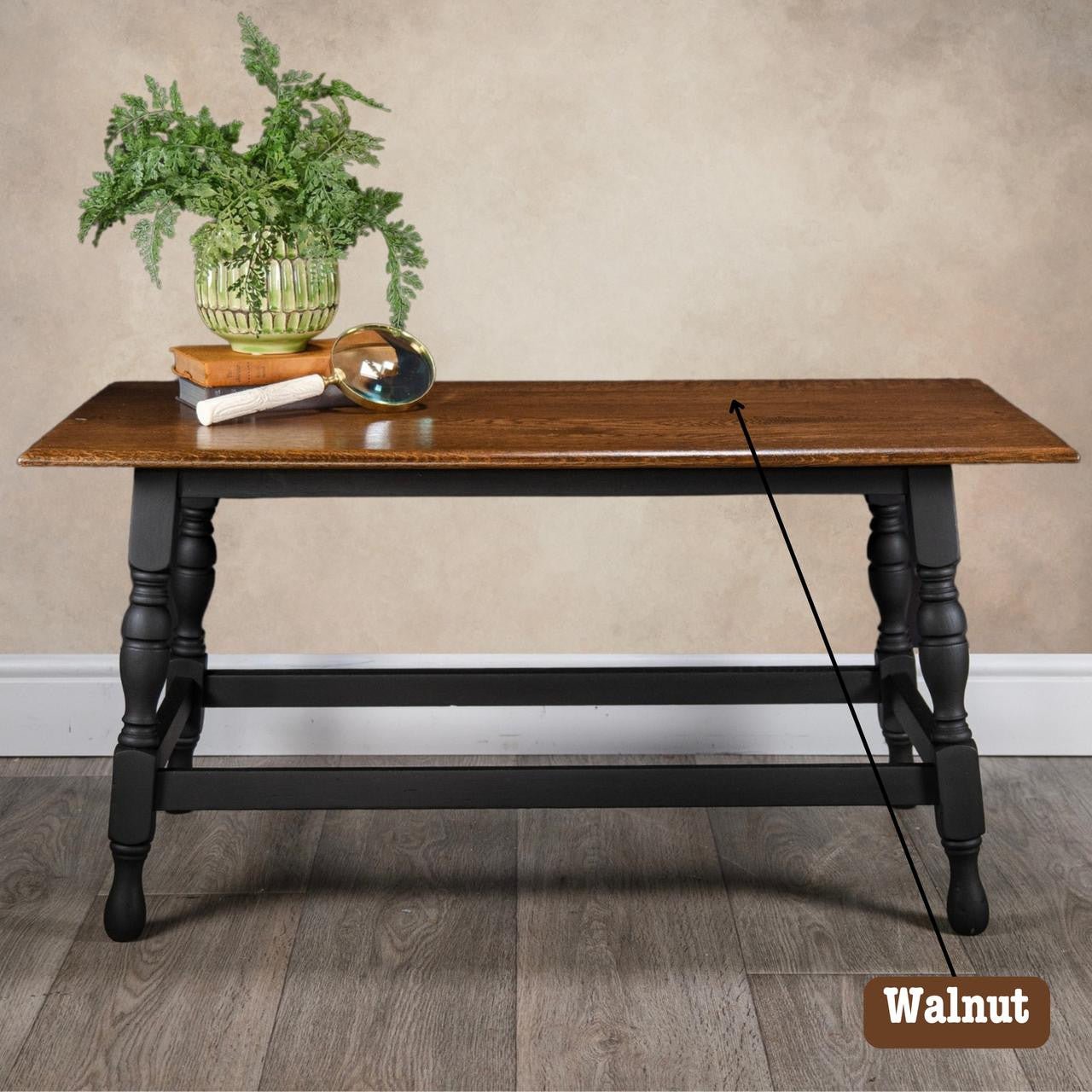 No Pain Gel Stain - Walnut - Dixie Belle Oil Based Wood Stain - Stain - Baillea's Interiors -