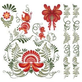 Phoenix - 31.5cm x 30cm x 3 Sheets - Hokus Pokus Rub On Decor Transfer Decal - Furniture Transfer - Baillea's Interiors -