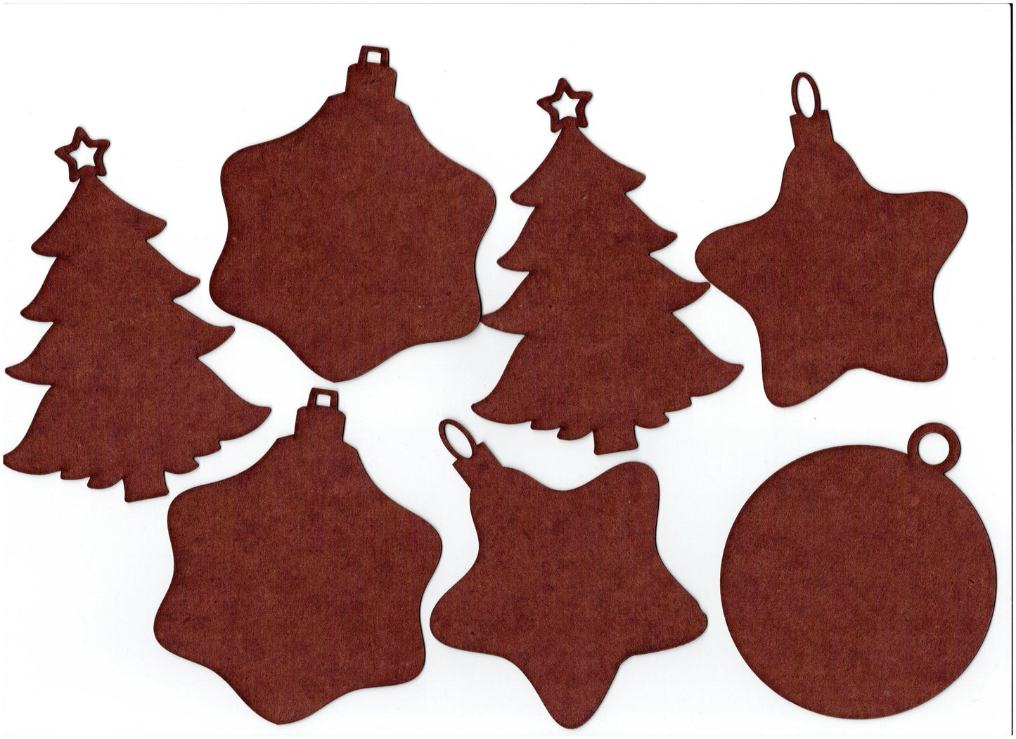 PolyOnlay Christmas Shape pack - detailed- 22 piece - Moulding - Baillea's Interiors -