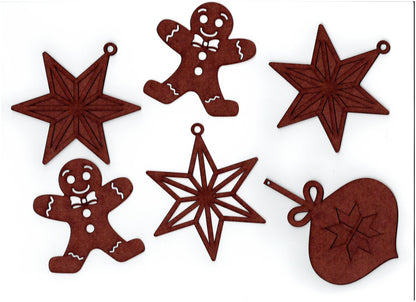 PolyOnlay Christmas Shape pack - detailed- 22 piece - Moulding - Baillea's Interiors -