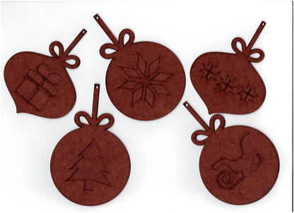 PolyOnlay Christmas Shape pack - detailed- 28 piece - Moulding - Baillea's Interiors -