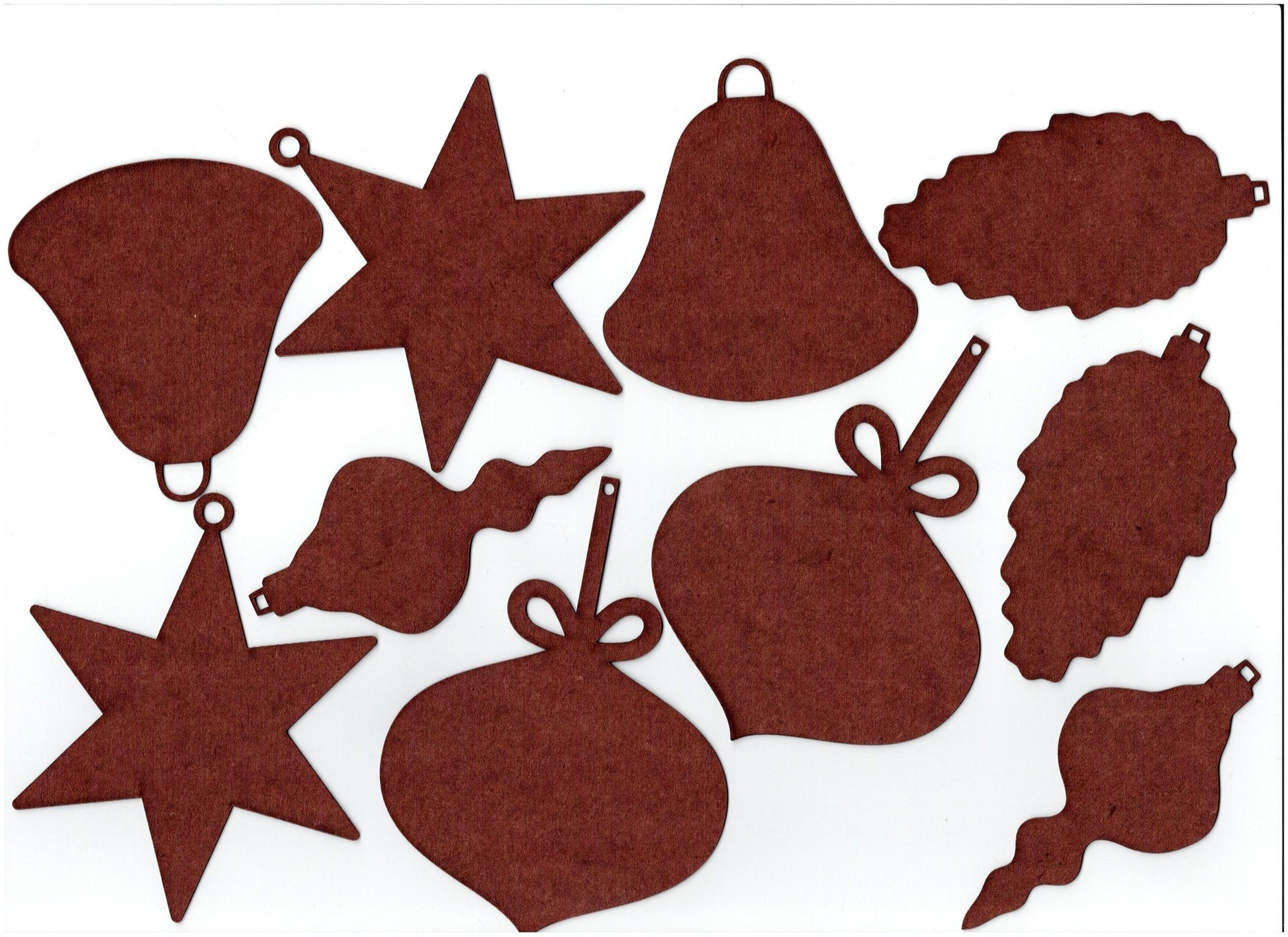 PolyOnlay Christmas Shape pack - detailed- 28 piece - Moulding - Baillea's Interiors -
