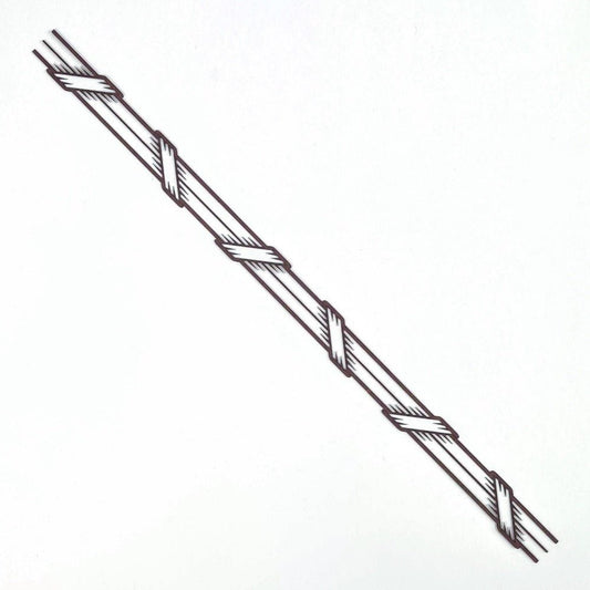 PolyOnlay Trim TS109 - Decorative Trim Strip - pack of 2 - Moulding - Baillea's Interiors -