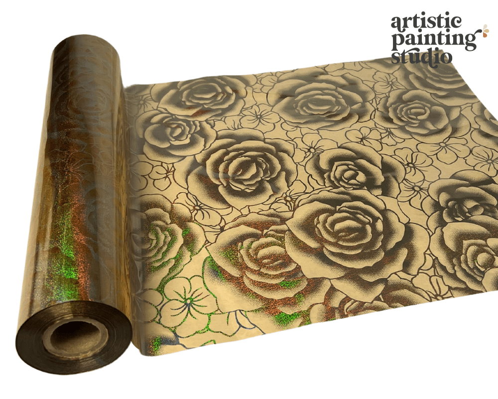 PORTIA GOLD - Rub On Metallic Foil by APS - Textile Friendly - Foils - Baillea's Interiors -