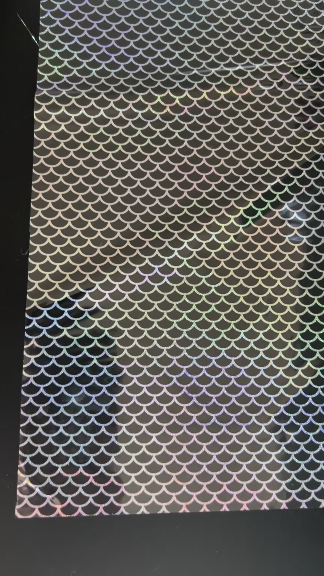 MERMAID SCALES HOLOGRAM - Rub On Metallic Foil by APS - Textile Friendly