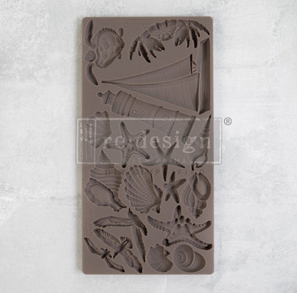 Reef Elegancy Decor Mould Re-Design with Prima 5" x 10" - Moulds - Baillea's Interiors -