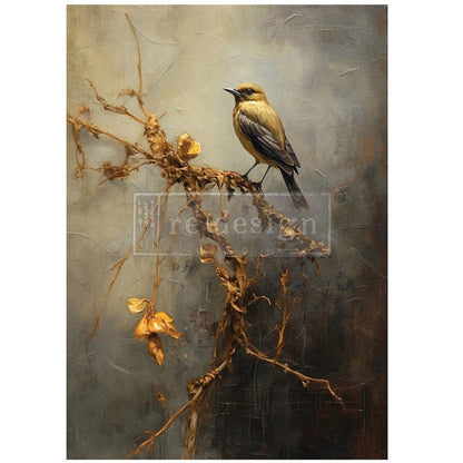 RUSTIC REFUGE- A1 Fiber Paper for Decoupage - LARGE - 59.4cm x 84.1cm - Re-Design with Prima - Decoupage - Baillea's Interiors -