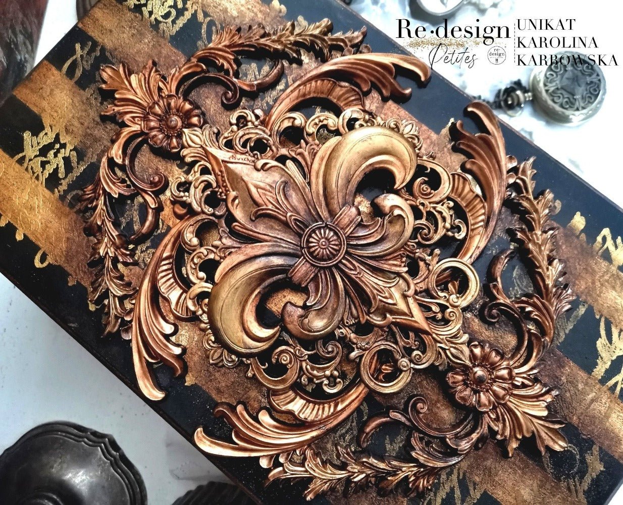 SALON DE LA Decor Mould Re-Design with Prima 5" x 10" - Moulds - Baillea's Interiors -