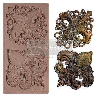 SALON DE LA Decor Mould Re-Design with Prima 5" x 10" - Moulds - Baillea's Interiors -