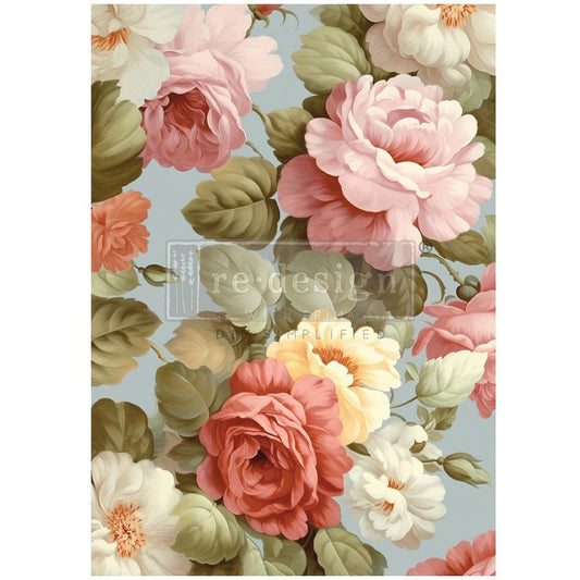 Salon De La Galoire - A1 Fiber Paper for Decoupage - LARGE - 59.4cm x 84.1cm - Re-Design with Prima - Decoupage - Baillea's Interiors -
