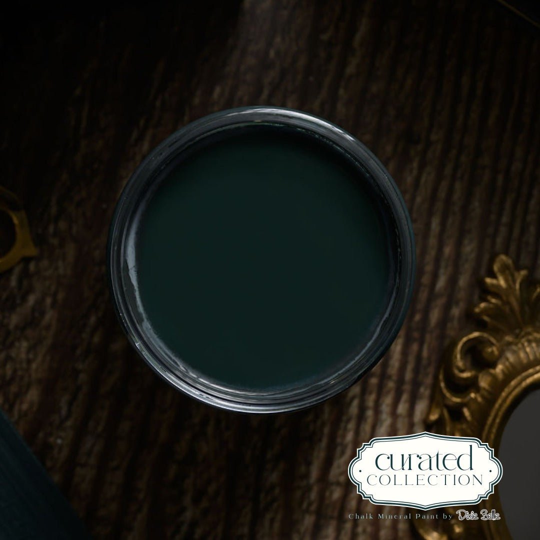SANCTUARY - Dixie Belle - A Deep Emerald Green Chalk Mineral Paint - 118ml/4oz - 236ml/8oz - 473ml/16oz - 96ml/32oz - Paint - Chalk and Mineral - Baillea's Interiors -