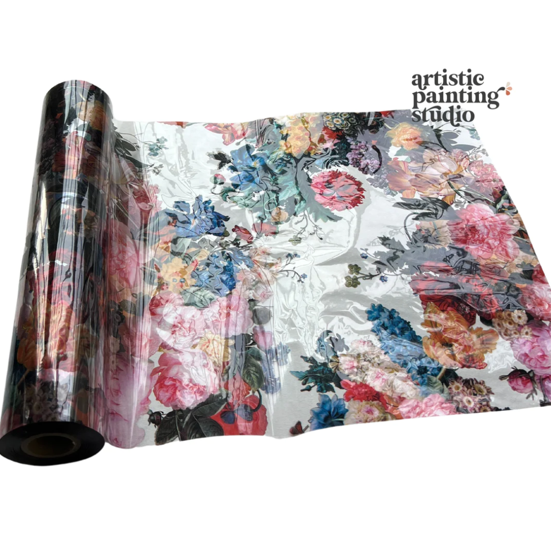 SANDRINA - Rub On Metallic Foil by APS - Textile Friendly -Transparent - Foils - Baillea's Interiors -