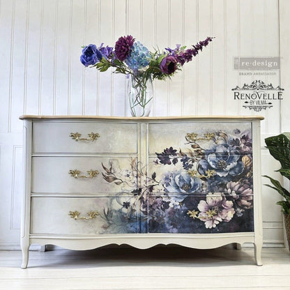 SERENE SHADOWS- A1 Fiber Paper for Decoupage - LARGE - 59.4cm x 84.1cm - Re-Design with Prima - Decoupage - Baillea's Interiors -