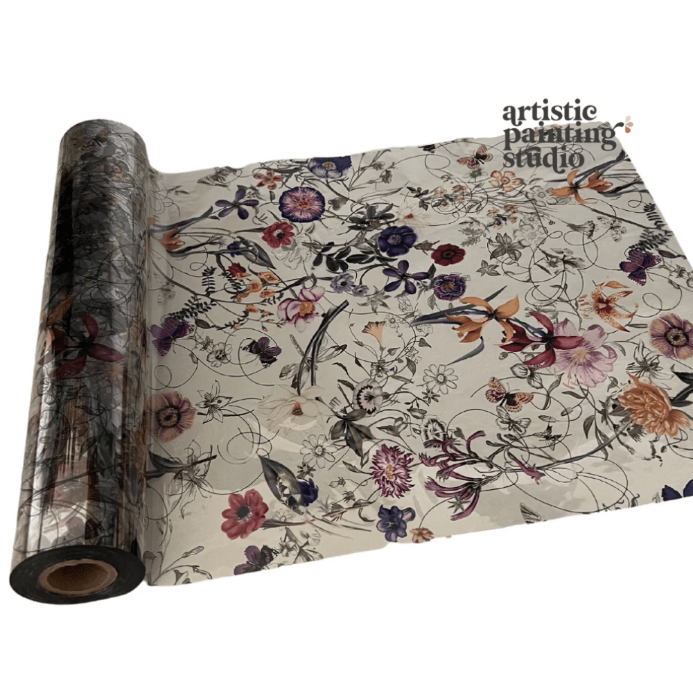 SERENITY - Rub On Metallic Foil by APS (transparent) - Textile Friendly - Foils - Baillea's Interiors -