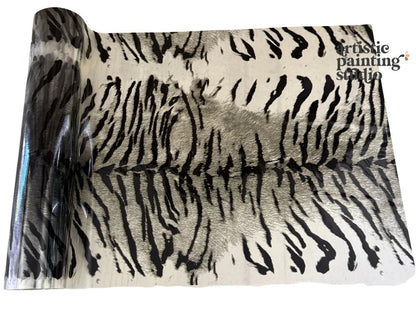 Snow Tiger Transparent Foil - Rub On Premium Foil by APS - Textile Friendly - Foils - Baillea's Interiors -
