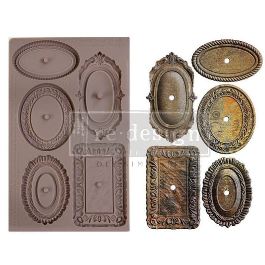 SOHO FUSION - Decor Mould Re-Design with Prima 8" x 5" - Moulds - Baillea's Interiors -