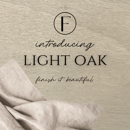 Stain and Finishing Oil - Light Oak - All In One - Fusion 237 ml - Stain - Baillea's Interiors -