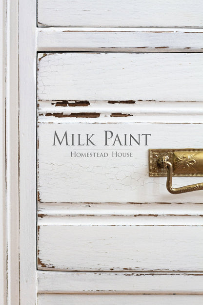 STURBRIDGE WHITE Milk Paint by Homestead House 50g and 300g - Paint - Milk - Baillea's Interiors -