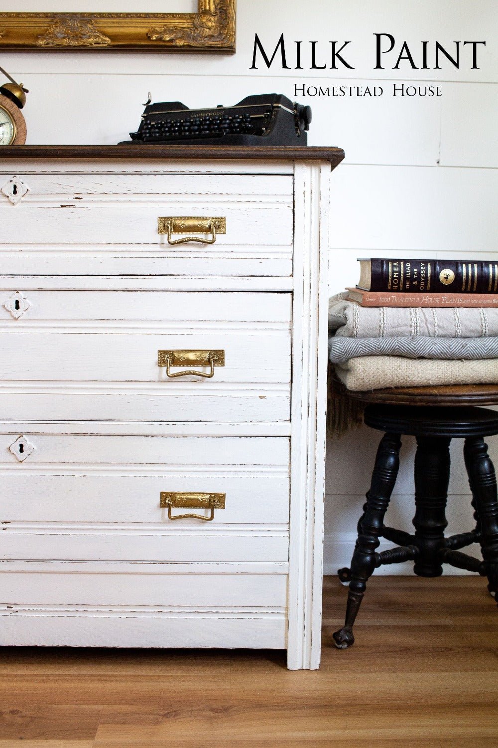 STURBRIDGE WHITE Milk Paint by Homestead House 50g and 300g - Paint - Milk - Baillea's Interiors -