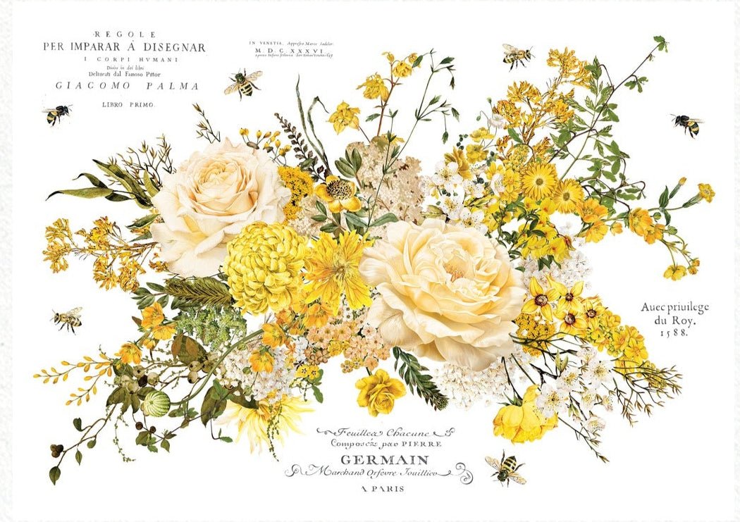 Sunlit Serenade - 24" x 35" - Redesign Decor Transfer Decal - Furniture Transfer - Baillea's Interiors -