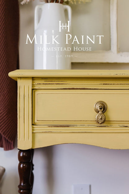 SWEDISH YELLOW Milk Paint by Homestead House 50g and 300g - Paint - Milk - Baillea's Interiors -