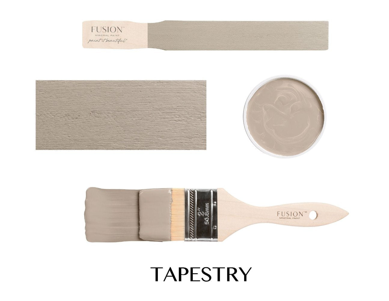 Tapestry - Soft Neutral Beige Furniture Paint - Fusion Mineral Paint - 37ml, 500ml - Paint - All In One - Baillea's Interiors -