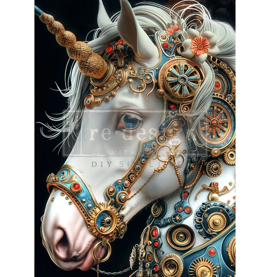 TECHNICORN - A1 Fiber Paper for Decoupage - LARGE - 59.4cm x 84.1cm - Re-Design with Prima - Decoupage - Baillea's Interiors -