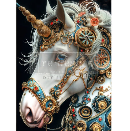 TECHNICORN - A1 Fiber Paper for Decoupage - LARGE - 59.4cm x 84.1cm - Re-Design with Prima - Decoupage - Baillea's Interiors -