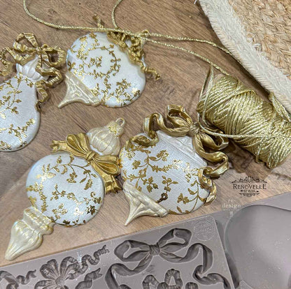 Timeless Ties - Decor | Food | Craft Mould - Re-Design with Prima 5" x 8" - Moulds - Baillea's Interiors -