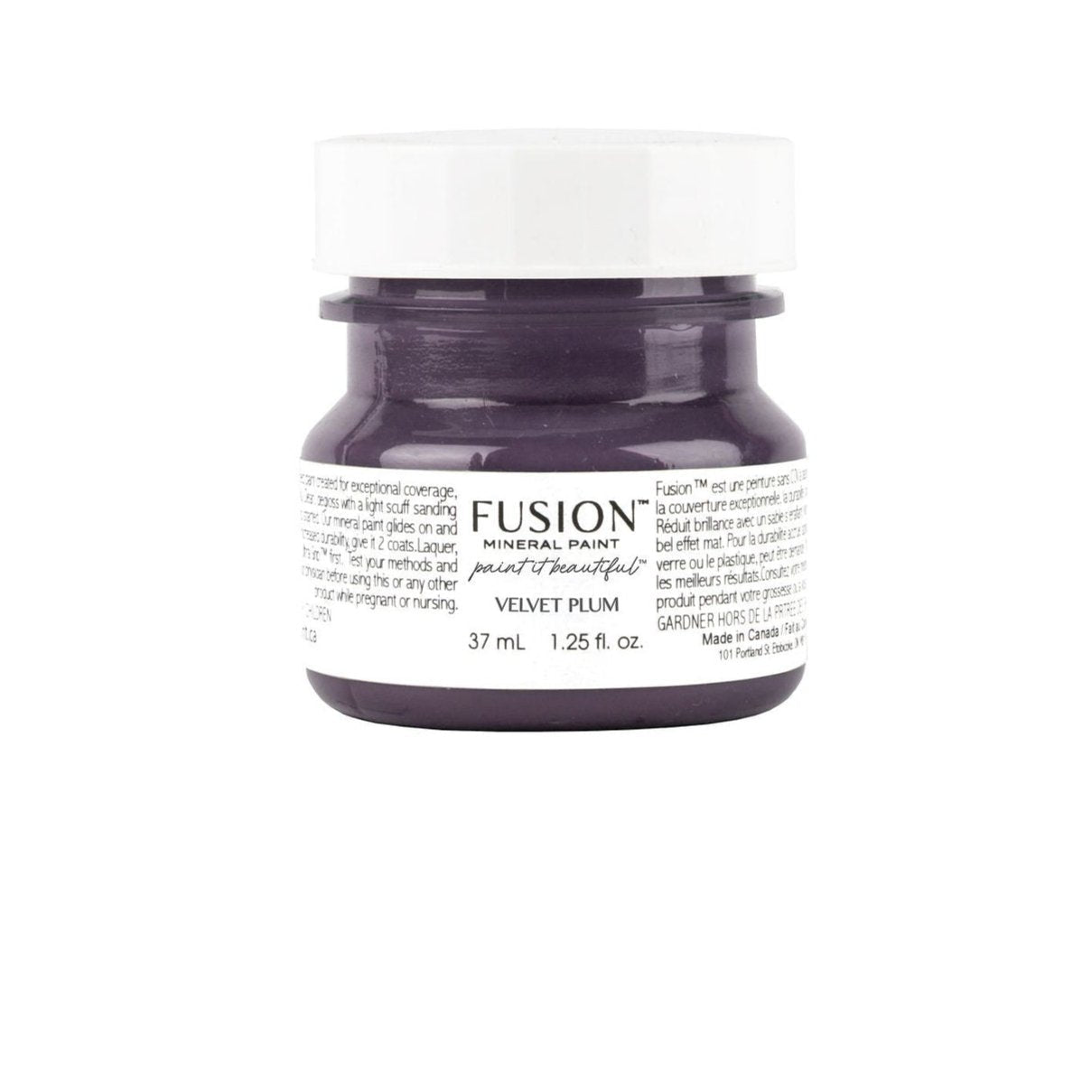 VELVET PLUM - All In One - Fusion Mineral Paint - 37ml, 500ml - Paint - All In One - Baillea's Interiors -