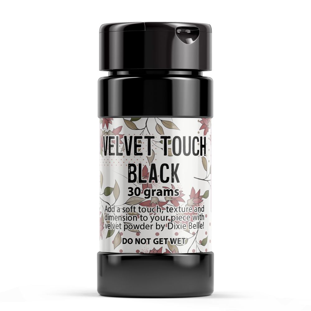 VELVET TOUCH BLACK - 30g - Belles and Whistles - Finishes - Baillea's Interiors -