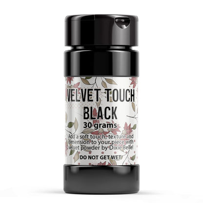 VELVET TOUCH BLACK - 30g - Belles and Whistles - Finishes - Baillea's Interiors -