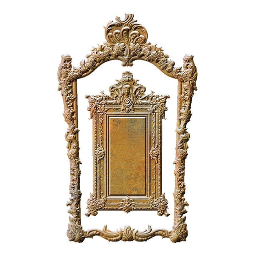 Vintage Reflection Decor Mould Re-Design with Prima 5" x 8" - Moulds - Baillea's Interiors -