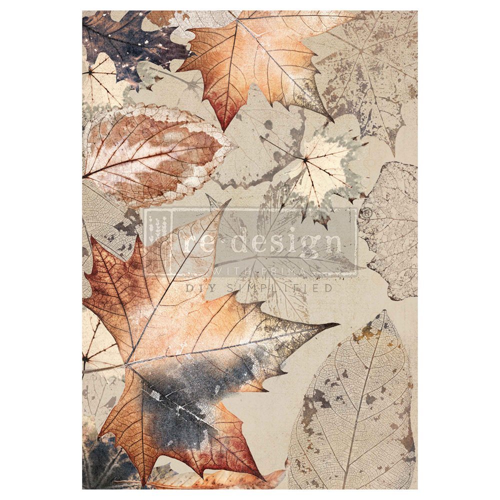 Whispering Windfall - A1 Fiber Paper for Decoupage - LARGE - 59.4cm x 84.1cm - Re-Design with Prima - Decoupage - Baillea's Interiors -
