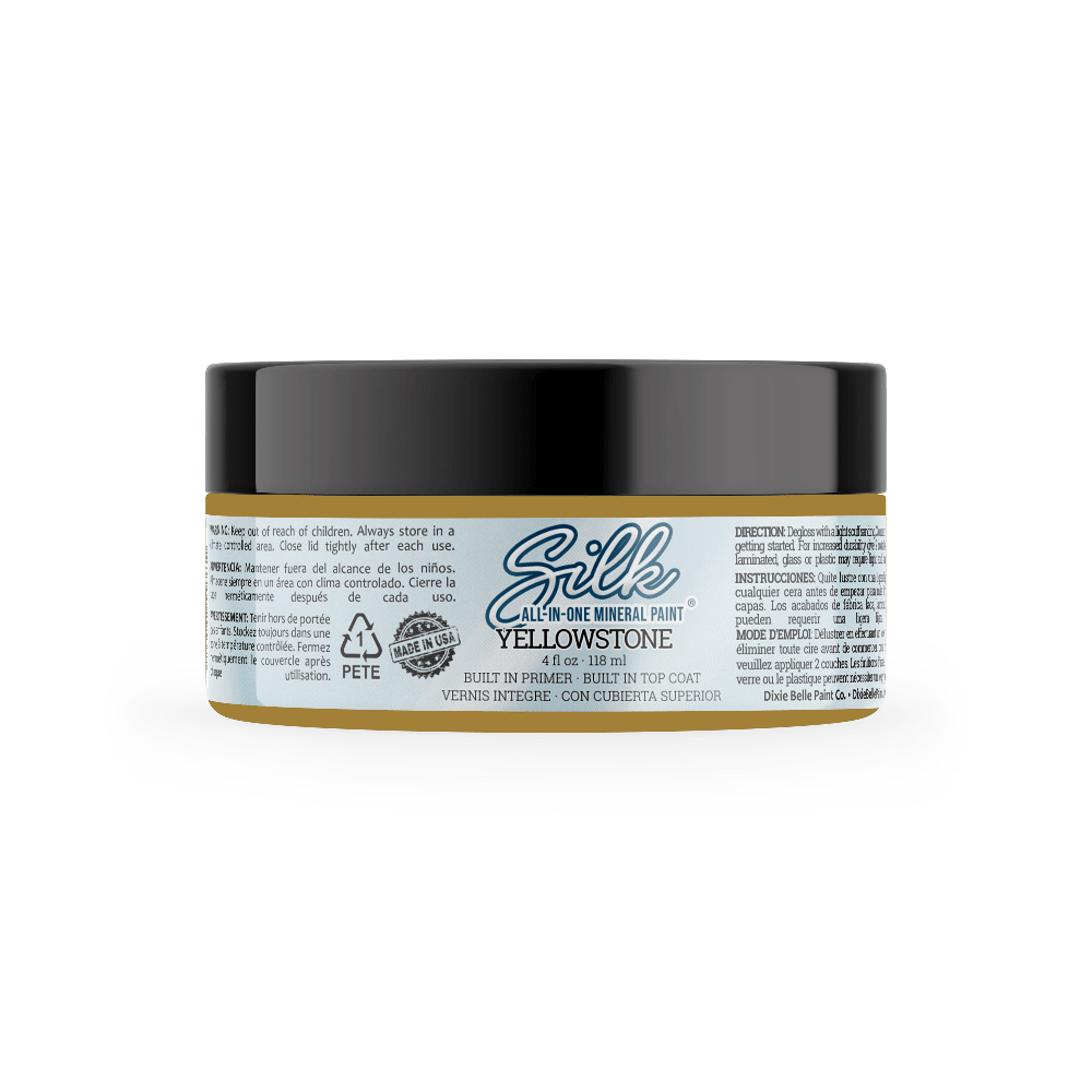 YELLOWSTONE Silk All-In-One Mineral Paint - 118ml - 473ml Dixie Belle Paint - Paint - All In One - Baillea's Interiors -