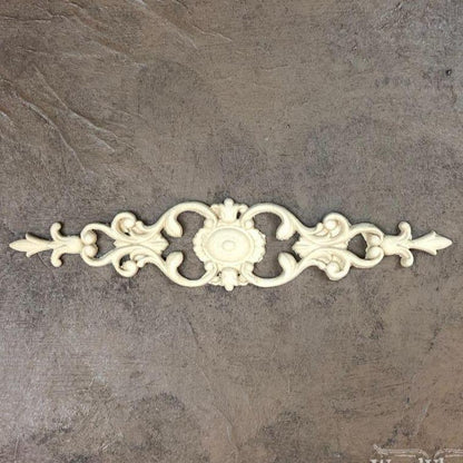 PEDIMENT Decorative Antique Moulding Applique WoodUbend  1237