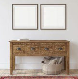 SCRIPT Decor Furniture Crafting Stencil 45.7cm x 53.3cm by ReDesign wi ...